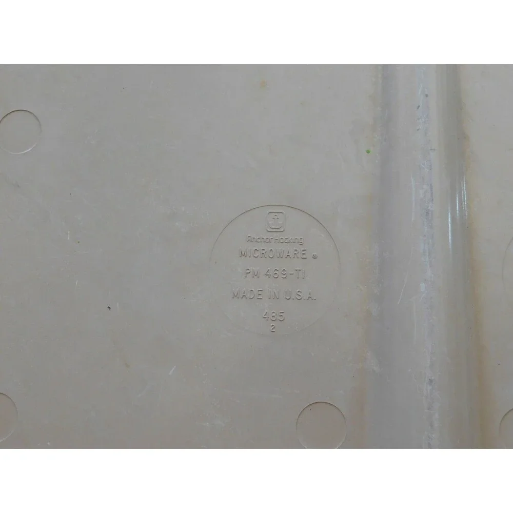 Vintage Anchor Hocking MicroWare Microwave Bacon Cooker Rack Tray PM 469-T1